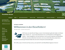 Tablet Screenshot of biostation-muenster.org